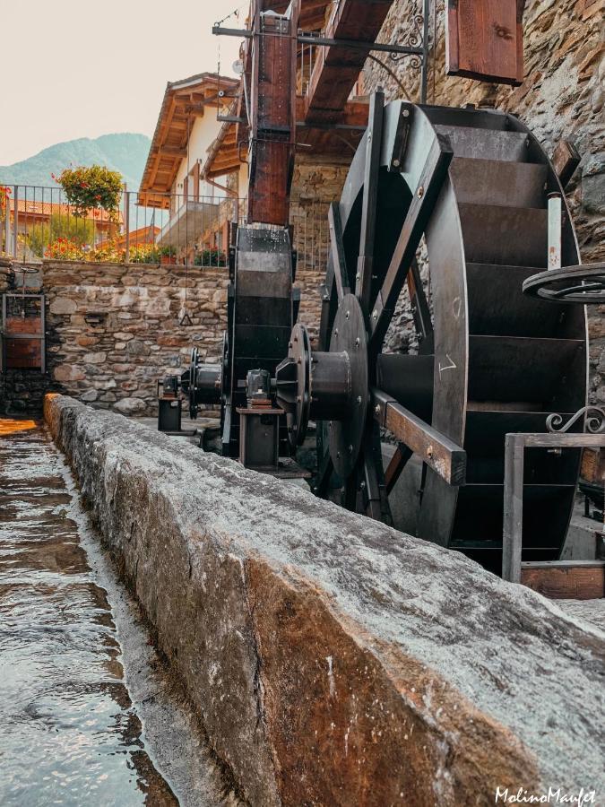 Il Fienile - Lake Como Heritage Home In Molino Maufet Watermill - Lake View Terrace Colico Exterior foto