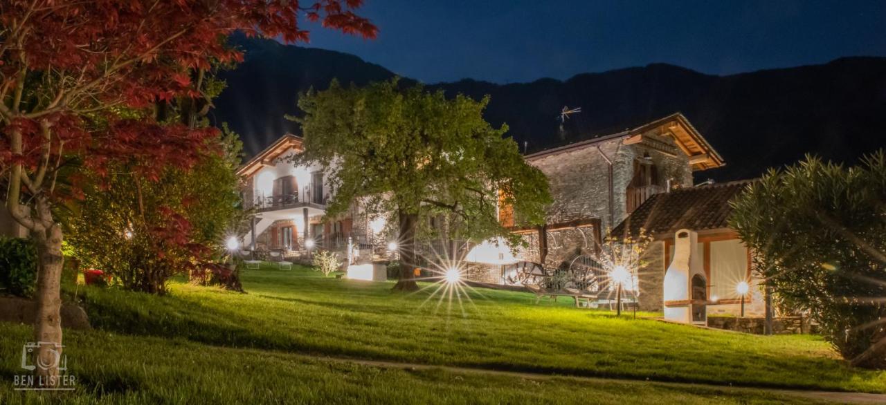 Il Fienile - Lake Como Heritage Home In Molino Maufet Watermill - Lake View Terrace Colico Exterior foto